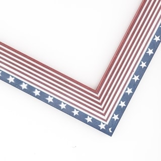 5x7 In American Flag Wood Frame - Great for Posters, Photos, Art - Bed ...