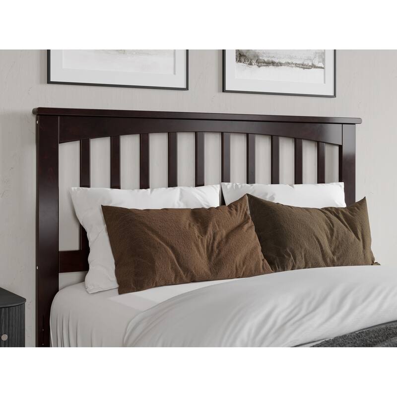 Becket Solid Wood Low Profile Platform Bed with Matching Footboard