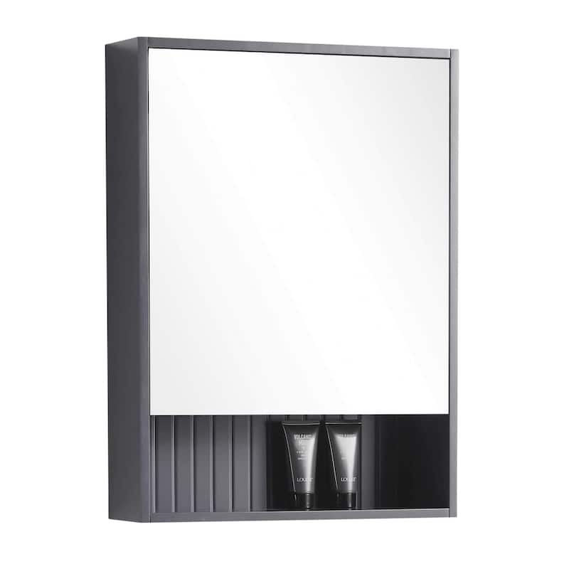 Venezian Medicine Cabinet - 22" - Rock Gray