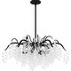 preview thumbnail 1 of 4, Maple Six Light Chandelier Earth Black