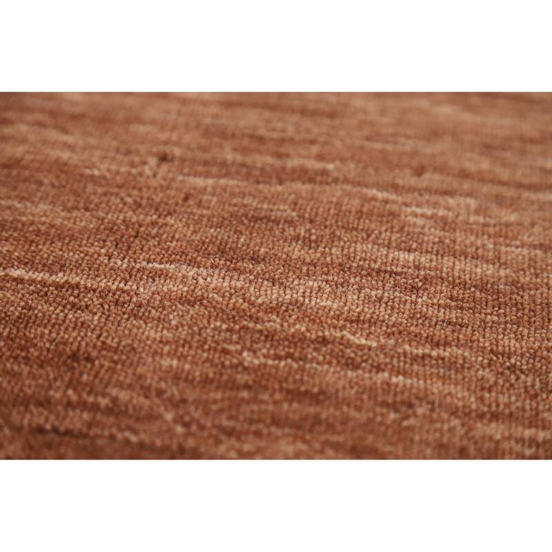 Hand Knotted Oriental 100% Wool Carpet Tribal Animal Pictorial Brown Gabbeh Area Rug - 5' 10'' X 4' 0''