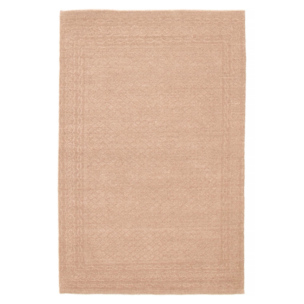 Kashkuli Gabbeh Taupe Rug 5'1" x 7'10" - 5'1 x 7'10