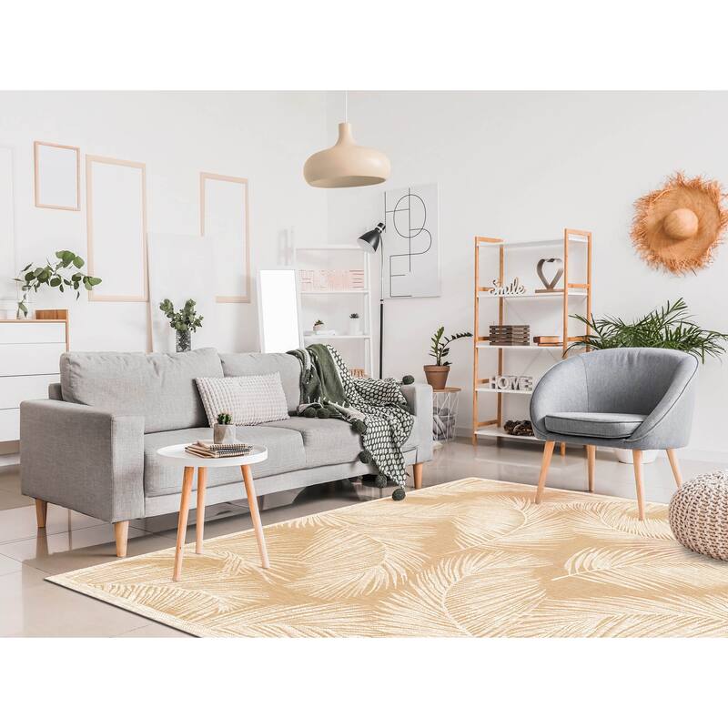 Liora Manne Carmel Fronds Indoor/Outdoor Rug