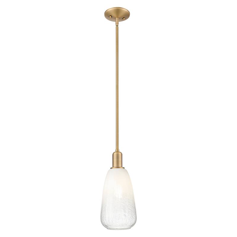 Innovations Lighting Downtown Urban - Brookhaven Almond - 1 Light 6" Stem Hung Mini Pendant