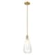 Option Brushed Brass / Opal Shade