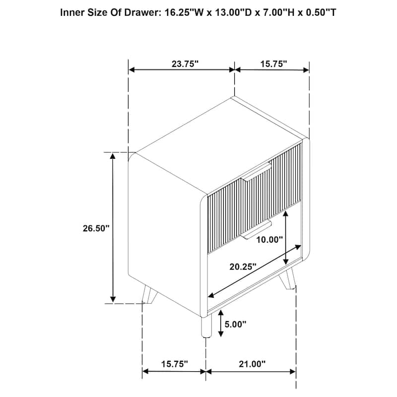 Bennett Bedroom Set Light Oak