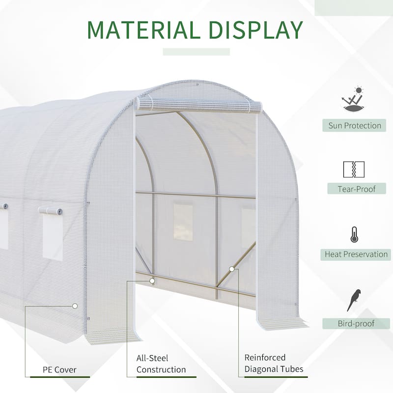 Walk-in Tunnel Greenhouse