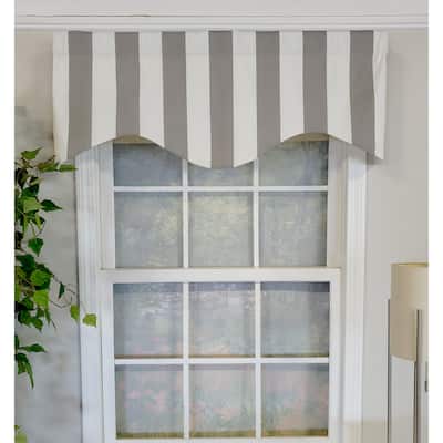 Cabana Stripe Cornice Valance