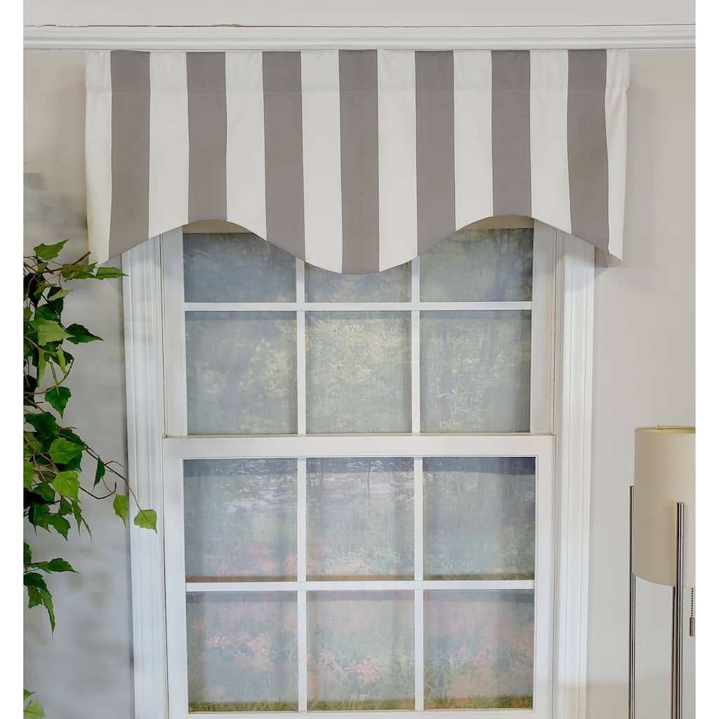 Cabana Stripe Cornice Valance