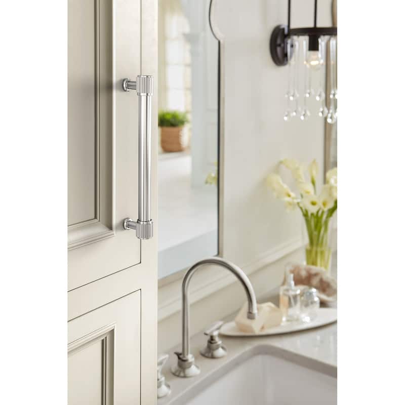 Amerock BP37805 Farewind 6-5/16" Center to Center Fluted Bar Cabinet