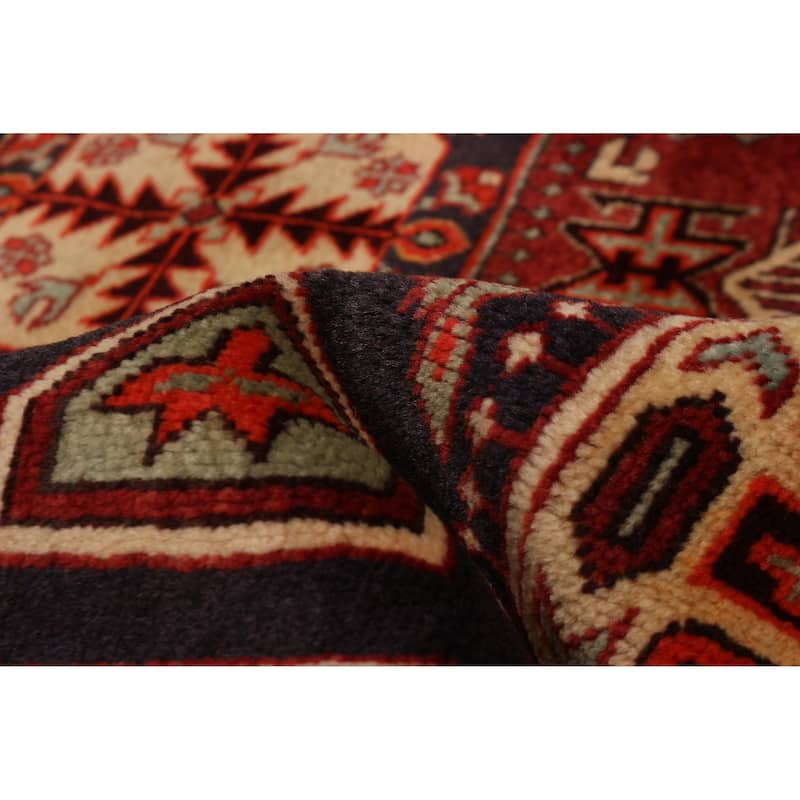 ECARPETGALLERY Hand-knotted Konya Anatolian Dark Navy Wool Rug - 4'9 x 10'9