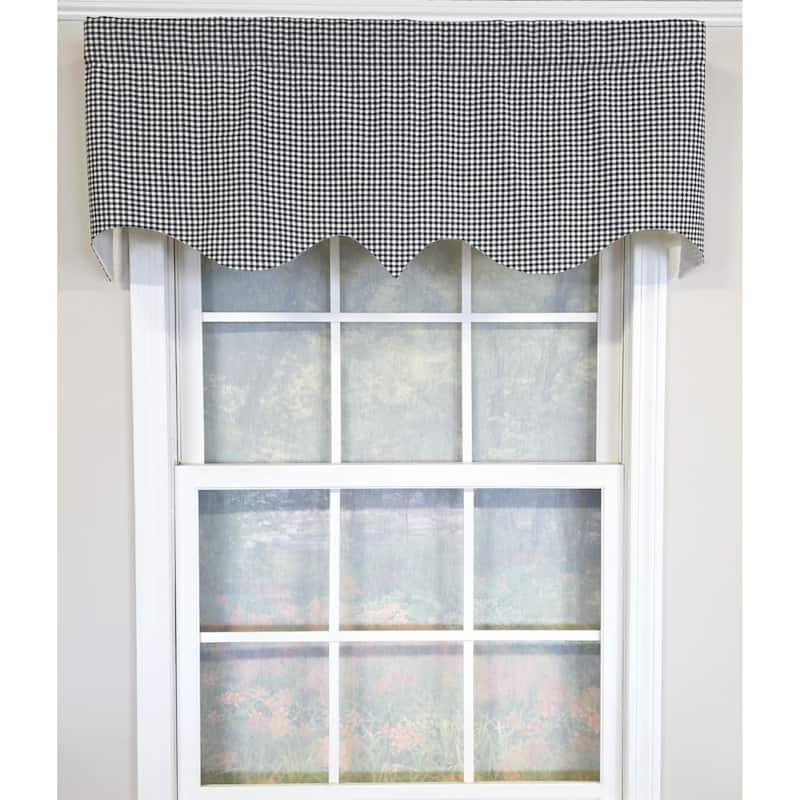 RLF Home Gingham Regal Valance