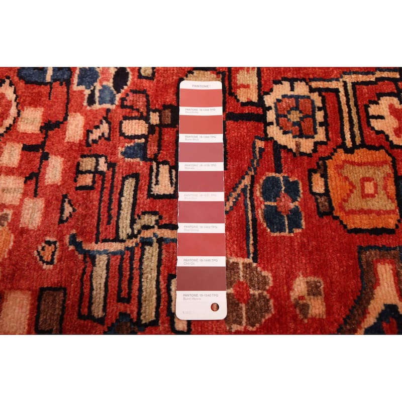 ECARPETGALLERY Hand-knotted Andelz Red Wool Rug - 5'7 x 8'8