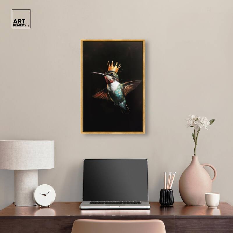 Royal Bird II Canvas by Art Remedy