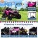 preview thumbnail 19 of 31, 24V Ride-On Car, 4WD UTV for Kids, Remote-Controlled Dump Truck, Removable Roof, 2-Seater, 3 Speeds, Bluetooth, Music Features