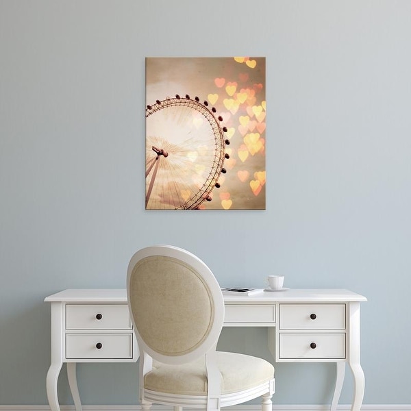 Easy Art Prints Keri Bevan's 'In Love With London' Premium Canvas Art