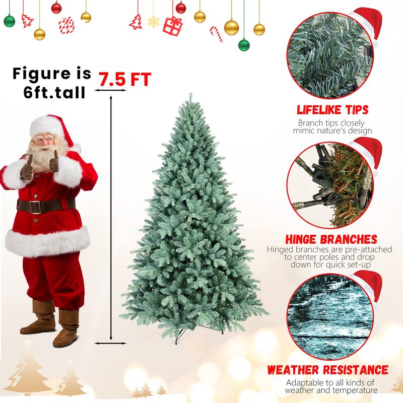 Fluffy and Realistic Christmas Tree - N/A