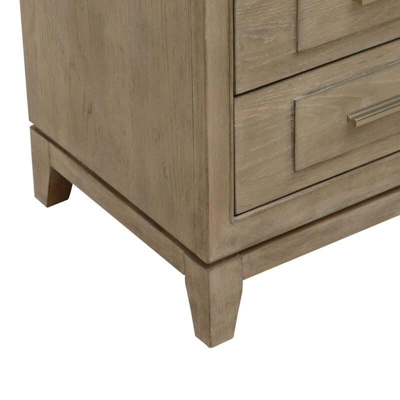 Liberty Furniture Brentwood 3 Drawer Nightstand with Charging Station