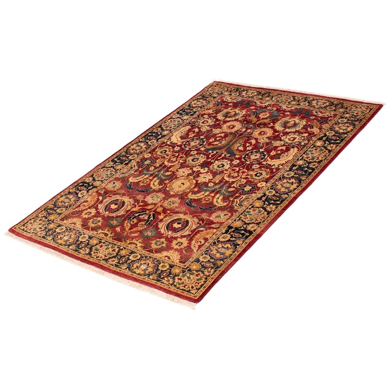 ECARPETGALLERY Hand-knotted Pako Persian 18 Of 20 Red Wool Rug - 4'6 x 6'10