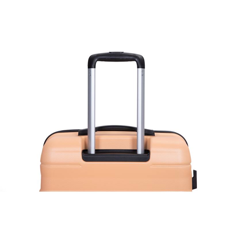 3 Piece PC Expandable Luggage Sets, Modern Lightweight Durable Suitcase with TSA Lock, Two Hooks and Spinner Wheels