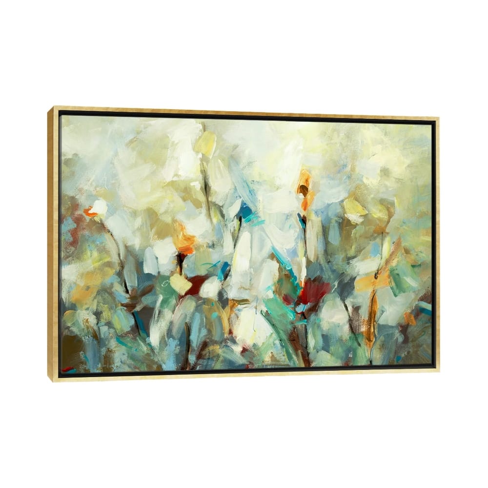 iCanvas "Ode To Monet V" by DAG, Inc. Framed Canvas Print