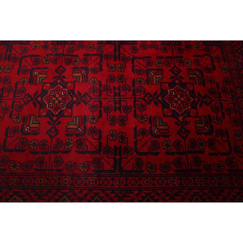 ECARPETGALLERY Hand-knotted Finest Khal Mohammadi Red Wool Rug - 5'10 x 7'9
