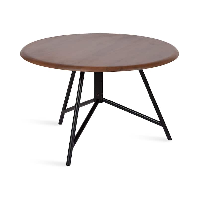 Kate and Laurel Pallson Round Wood Coffee Table
