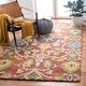 preview thumbnail 58 of 121, SAFAVIEH Fiorello Handmade Blossom French Country Wool Area Rug 3' x 5' - Red/Multi - Rectangle