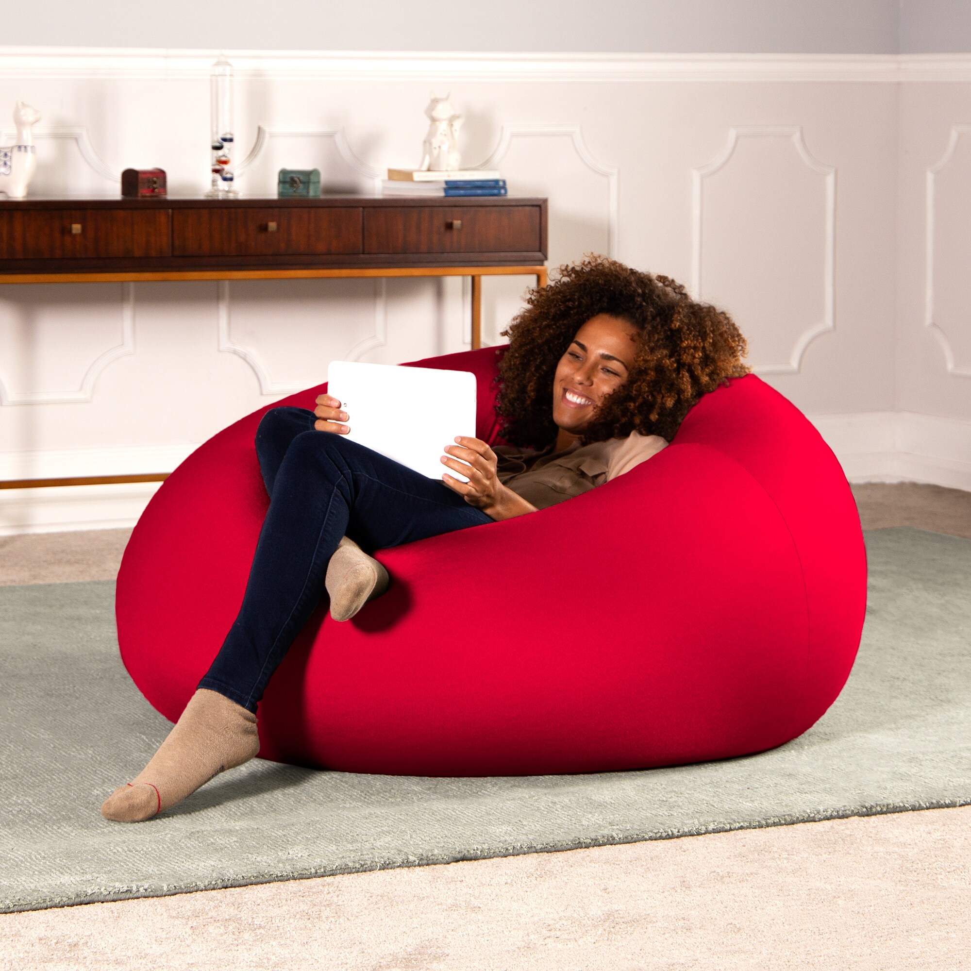 Large gaming 2025 bean bag chair