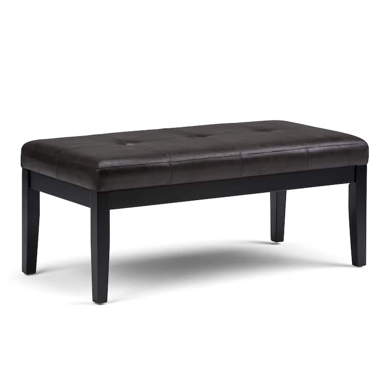 WYNDENHALL Abbey 43 inch Wide Contemporary Rectangle Ottoman Bench
