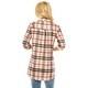 preview thumbnail 21 of 54, Haute Edition Women's Pattern and Solid 3/4 Roll Tab Sleeve Blouse Tunic Tops
