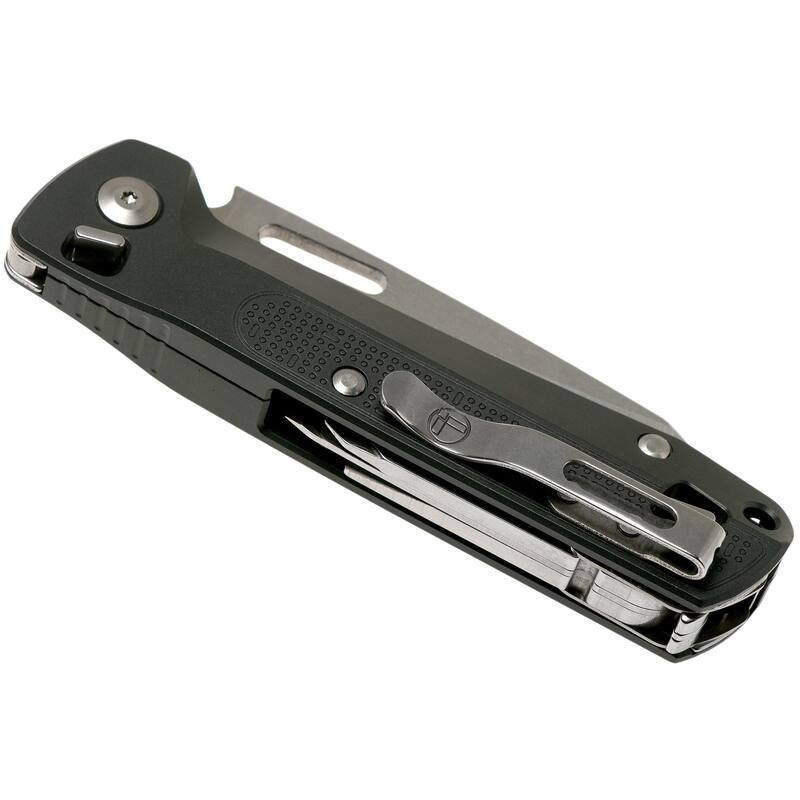 Leatherman Free K2 Pocket Friendly 8 in 1 Lightweight Multitool, Grey
