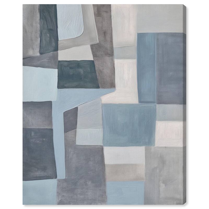 Tessellated Tones I Canvas by Art Remedy, Gallery Wrapped - 36" x 45"