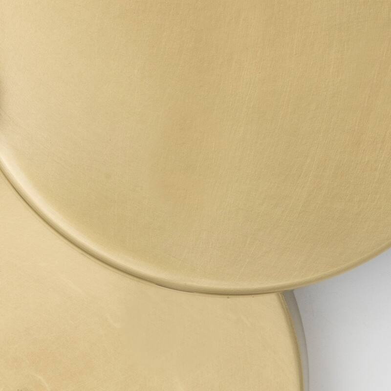 Gamma 1 Light Aged Brass Wall Mount - 6.5"W x 15"H x 7.25"D