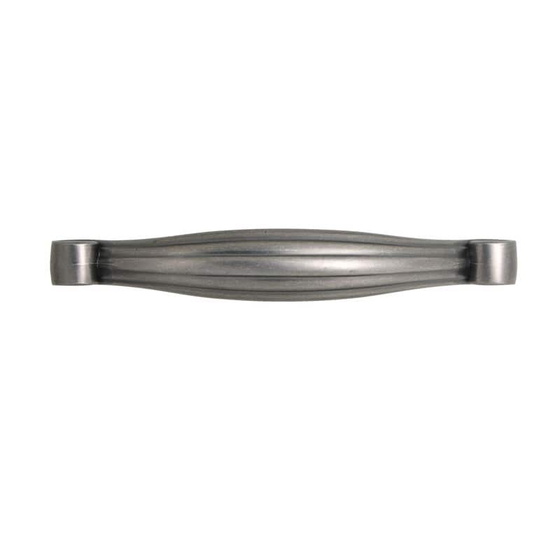 Utopia Alley Whitton Pull Handle - Decorative Cabinet Drop Pull Handles for Cabinets, Pewter, 3.8" Center to Center