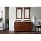 preview thumbnail 2 of 32, James Martin Vanities Brookfield 60" Double Vanity, Warm Cherry
