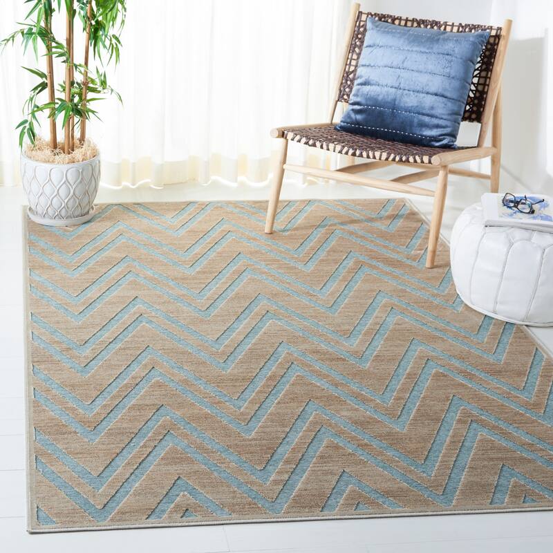 SAFAVIEH Paradise Trees Modern Viscose Rug