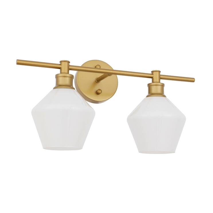 Gerald 2-Light Wall Sconce - 19.1/10.2 - 19.1/10.2