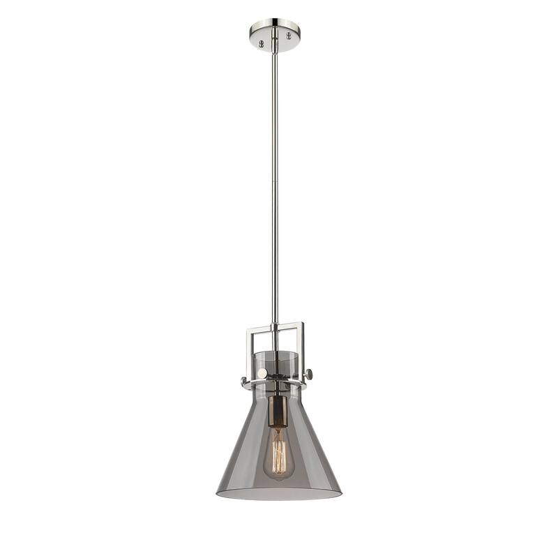 Innovations Lighting Newton Cone - 1 Light 10" Stem Hung Pendant