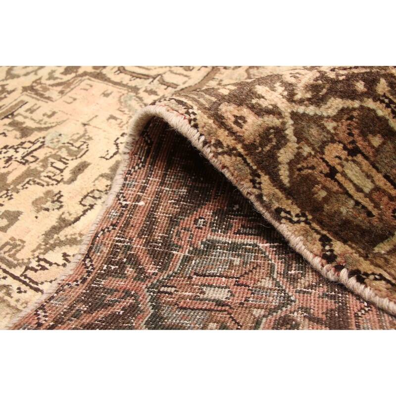 ECARPETGALLERY Hand-knotted Sarabi Light Copper Wool Rug - 7'7 x 10'3