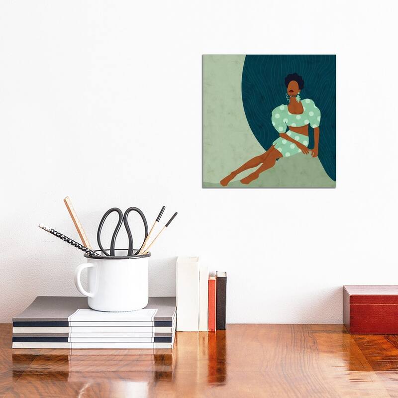 iCanvas "Ebonee Square" by Reyna Noriega Canvas Print - 12x12x0.75