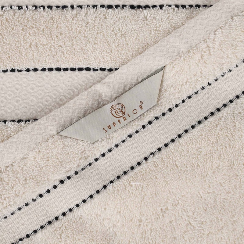 Superior Niles Cotton Ultra-Plush Absorbent 8 Piece Towel Set