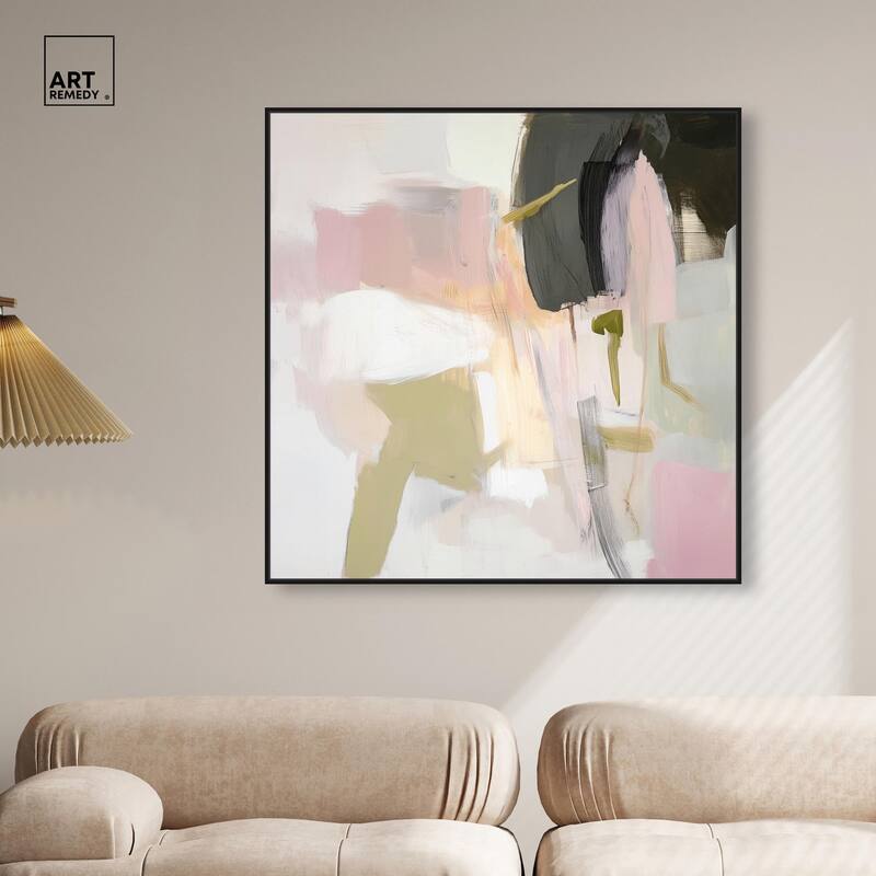 Dynamic Color IV Canvas by Art Remedy