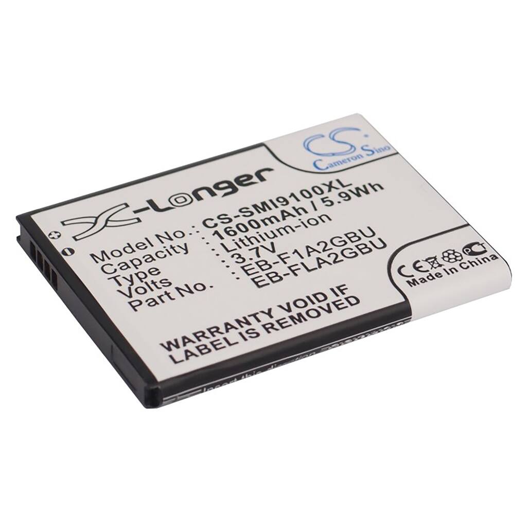 Battery for Samsung Galaxy S II Duos Plus S2 Z EB-L102GBK EB-L1A2GBU EB-F1A2GBU - Black