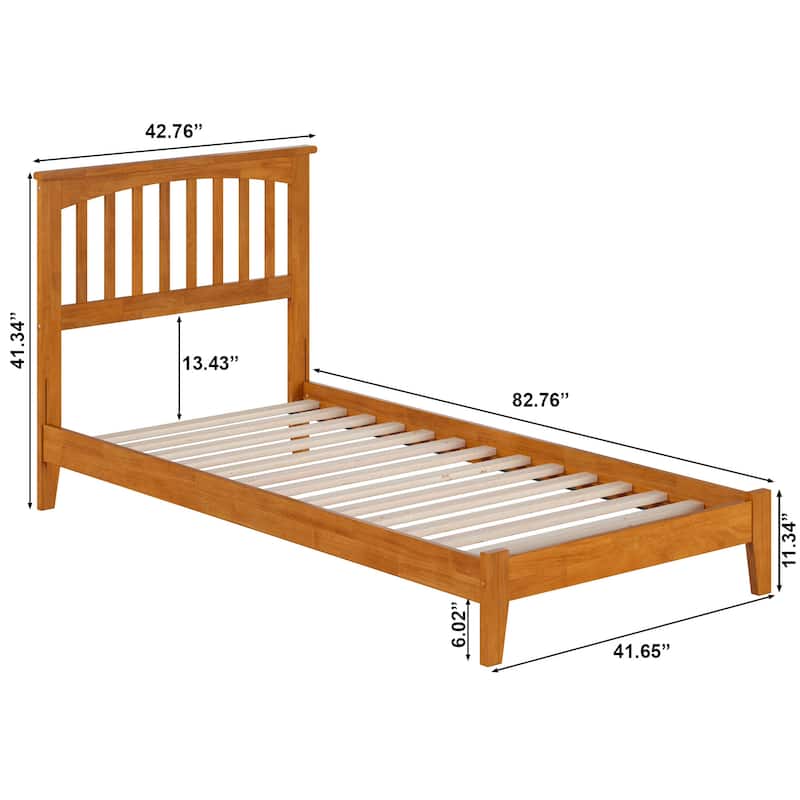 AFI, Mission Solid Wood Low Profile Platform Bed