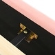 preview thumbnail 27 of 55, Versatility Upholstered Kids Bed with Trundle and 3 Drawers, Embedded LED Lights, Rabbit-Shaped Headboard, No Box Spring Needed