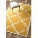 preview thumbnail 80 of 81, Nuloom Hand Tufted Fez Area Rug 3'6" x 5'6" - Gold - Rectangle