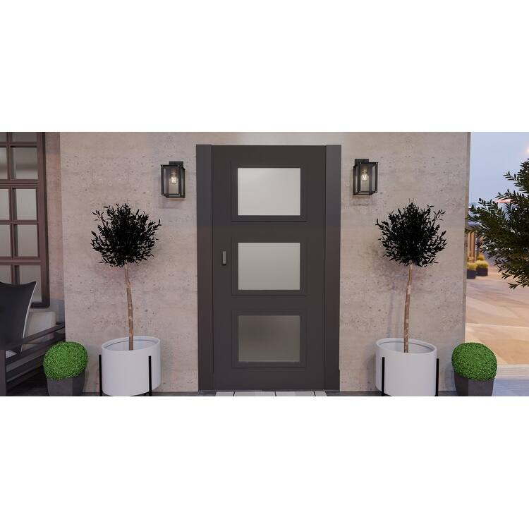 Matte Black One Light Outdoor Wall Mount from the Robbins Collection