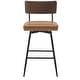 preview thumbnail 82 of 136, 26"/29" Faux Leather Swivel Counter/Bar Stools Set of 2/3