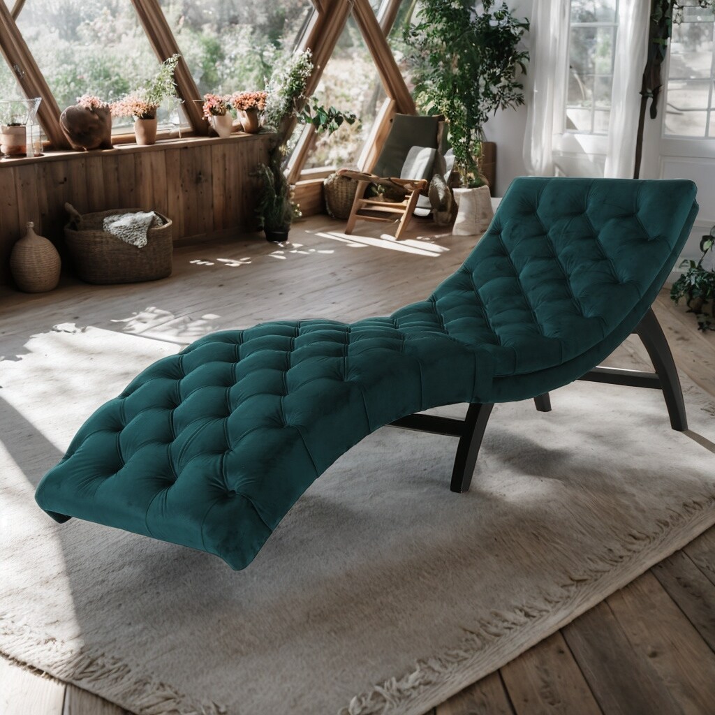 Knightsbridge Tufted Oversized Chaise Lounge by iNSPIRE Q Artisan Bed Bath Beyond 20603799